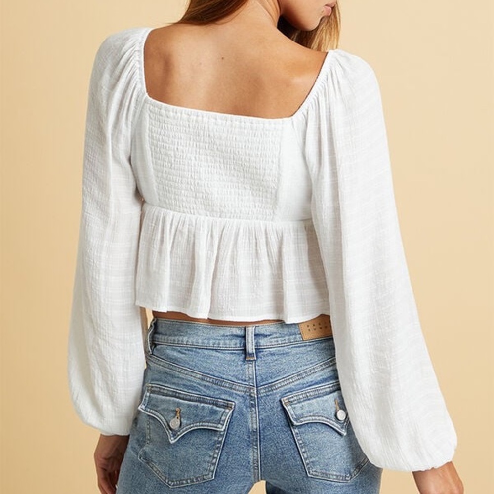 Altard’ State elegant off white top size S